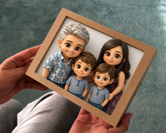 Quadro em Relevo 3D Personalizado
